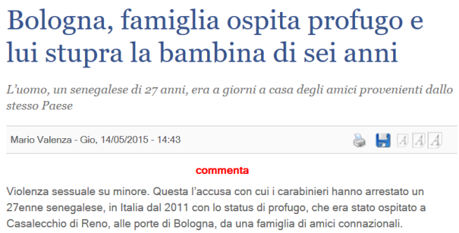Screenshot_2020-07-17 Bologna, famiglia ospita profugo e lui stupra la bambina di sei anni